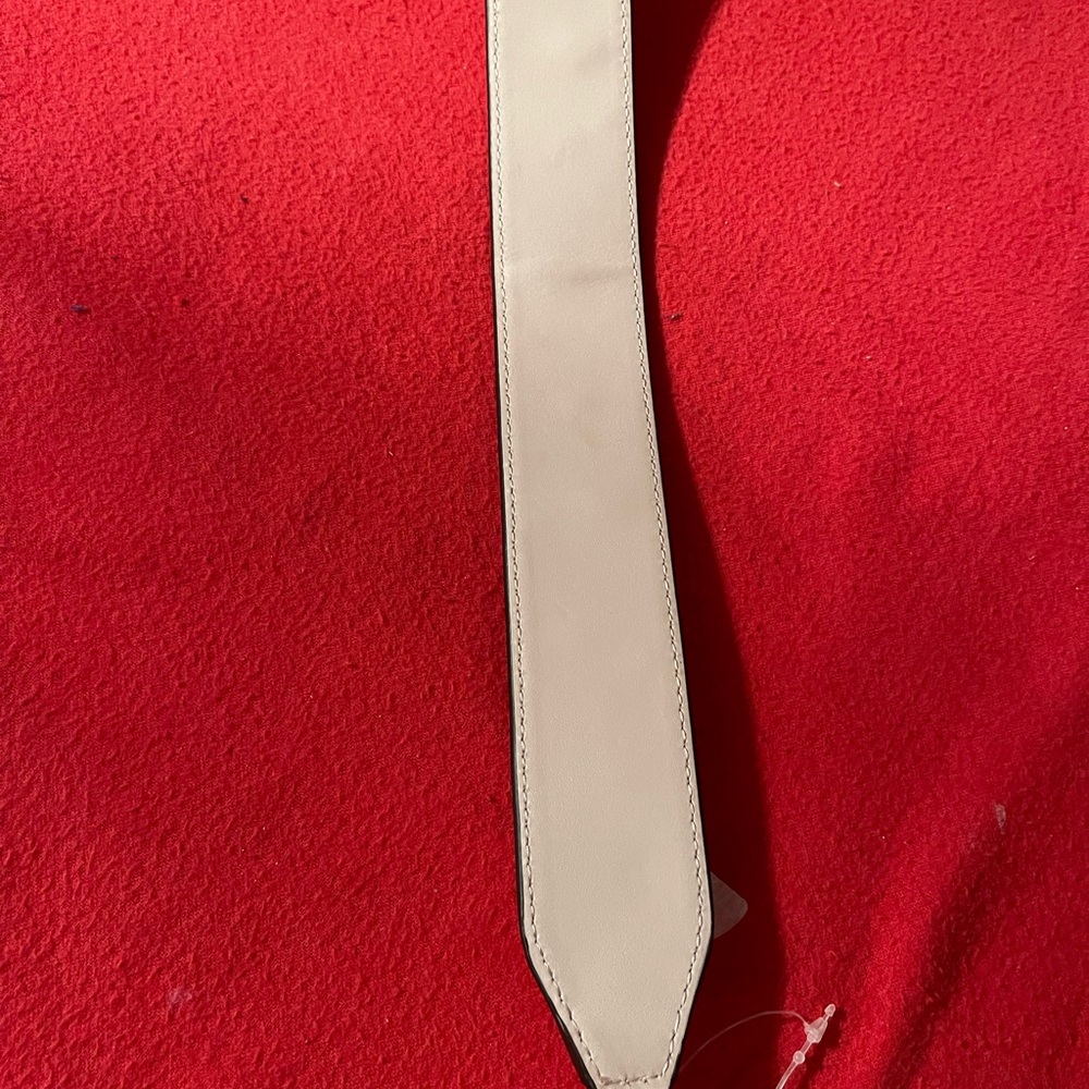 Coach Floral Embellished Belt in Cream and Gold - Picture 4 of 5